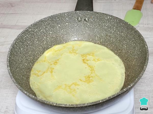 Receta de Panqueques con dulce de leche (filloas dulces) - Paso 5