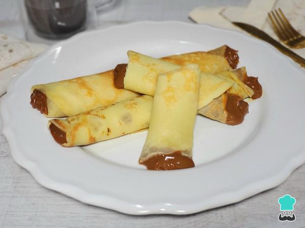 Receta de Panqueques con dulce de leche (filloas dulces) - Paso 7