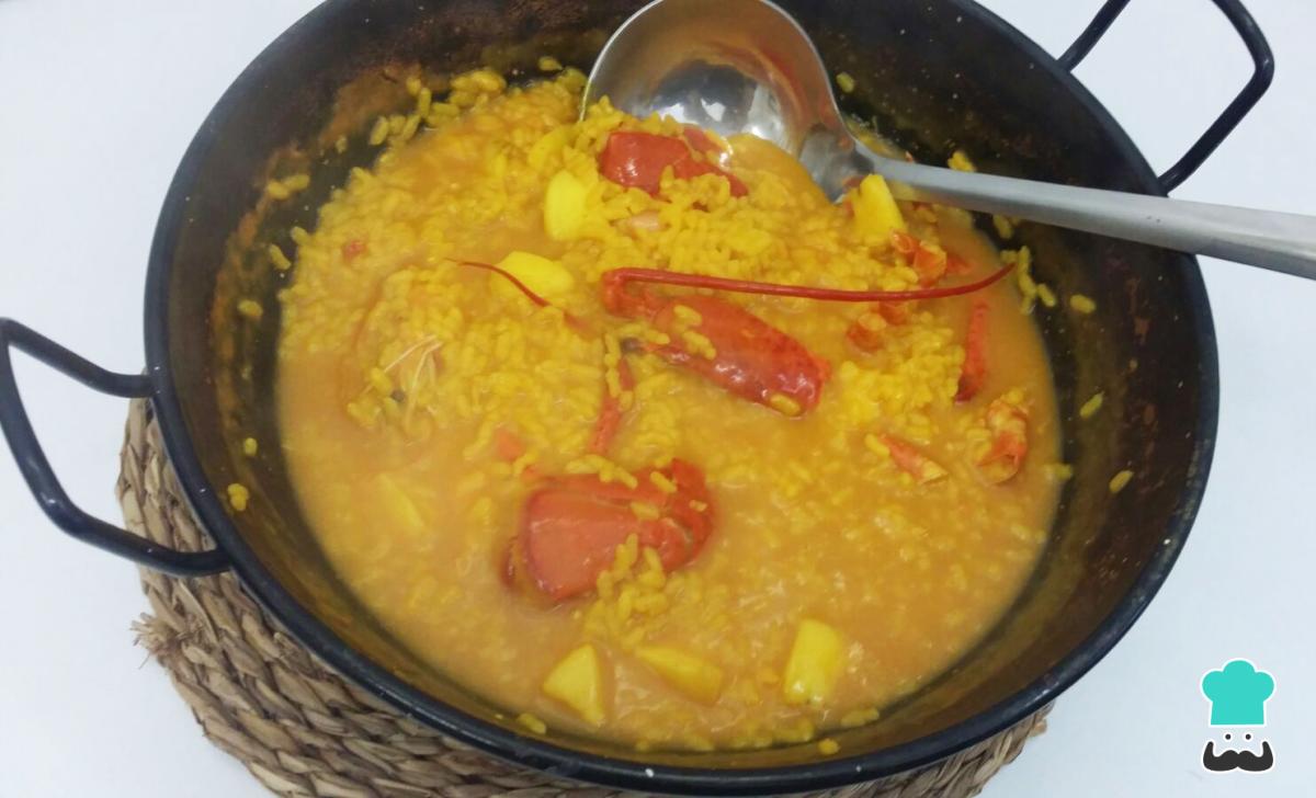 Receta de Arroz meloso con marisco