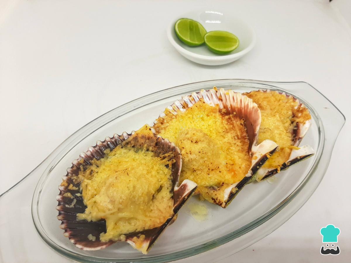 Receta de Conchitas a la parmesana