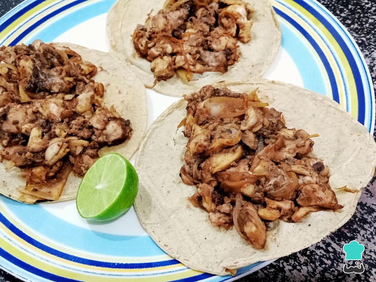 Receta de Tacos de sesos