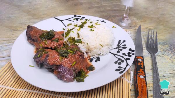 Receta de Carne a la olla con vino tinto - Paso 7