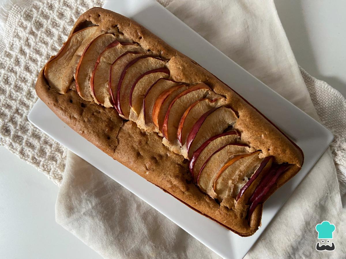 Receta de Budín de manzana con harina integral