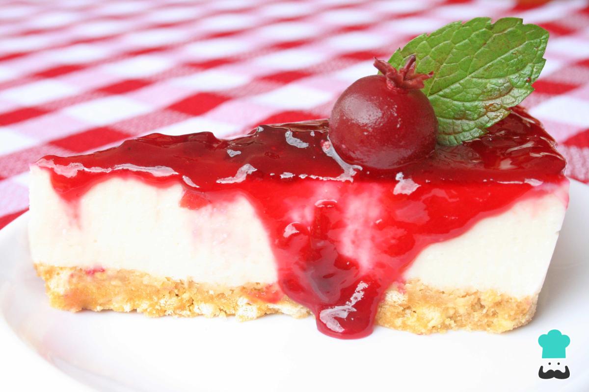 Receta de Tarta de queso fría