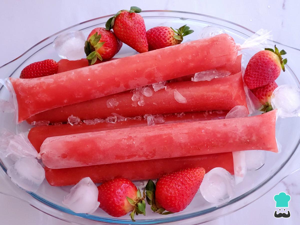 Receta de Marcianos de fresa