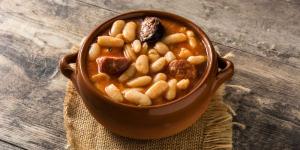Receta de Fabada asturiana en olla express