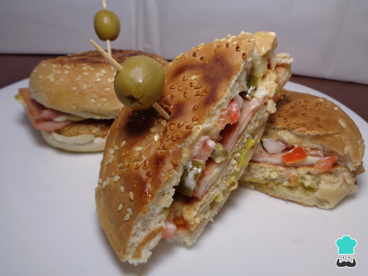 Receta de Hamburguesa de pollo con soya