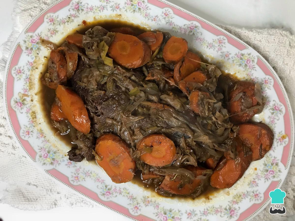 Receta de Carne a la olla