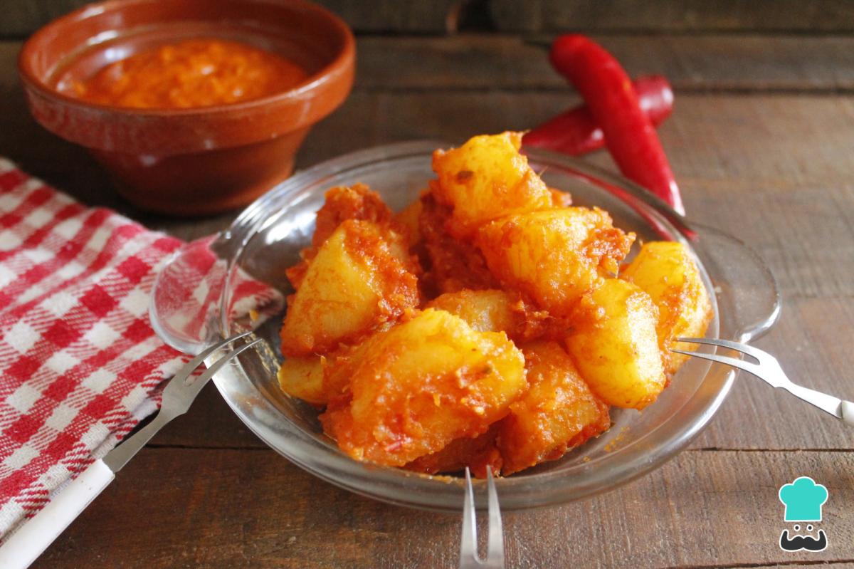 Receta de Patatas bravas de Chicote