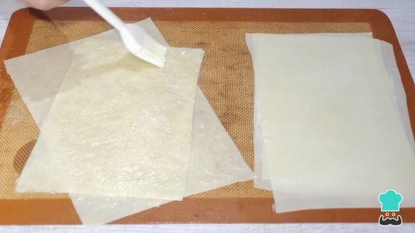 Receta de Tarta de manzana con masa filo: la versión más ligera y crujiente del clásico de siempre - Paso 5