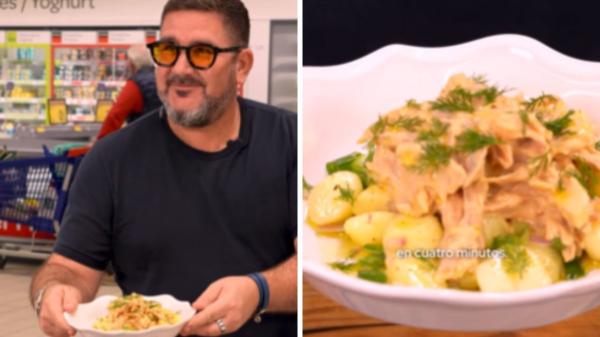 Dani García, chef: “La ensaladilla rusa de pollo que te salva una cena en 4 minutos y está buenísima” - La ensaladilla rusa de pollo exprés de Dani García: así se prepara