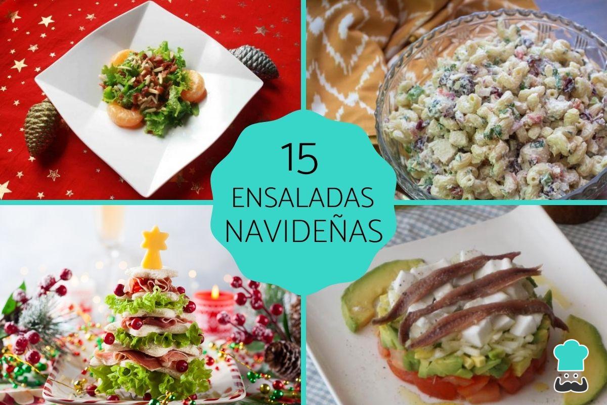 Ensaladas para Navidad originales