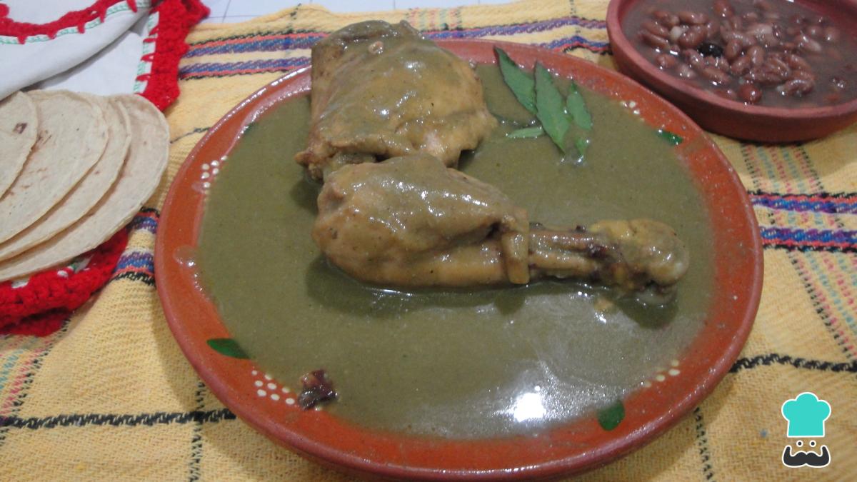 Receta de Mole verde estilo Oaxaca