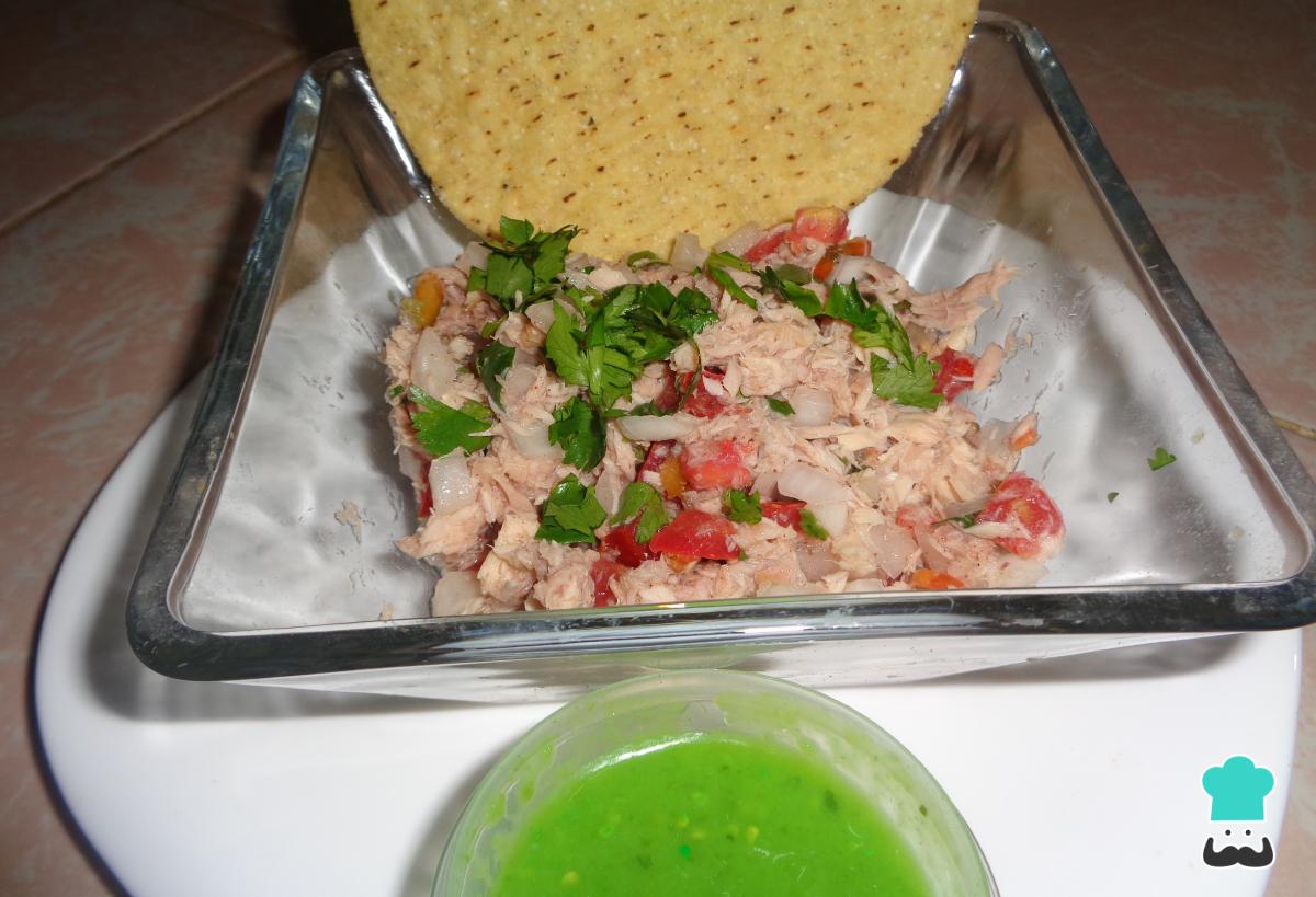 Receta de Ceviche de atún