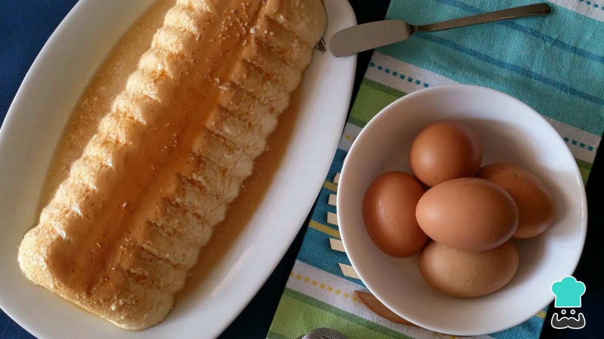 Receta de Flan de huevo con nata líquida