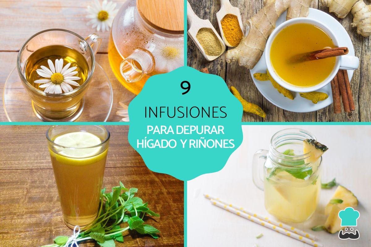 Infusiones para depurar higado y riñones