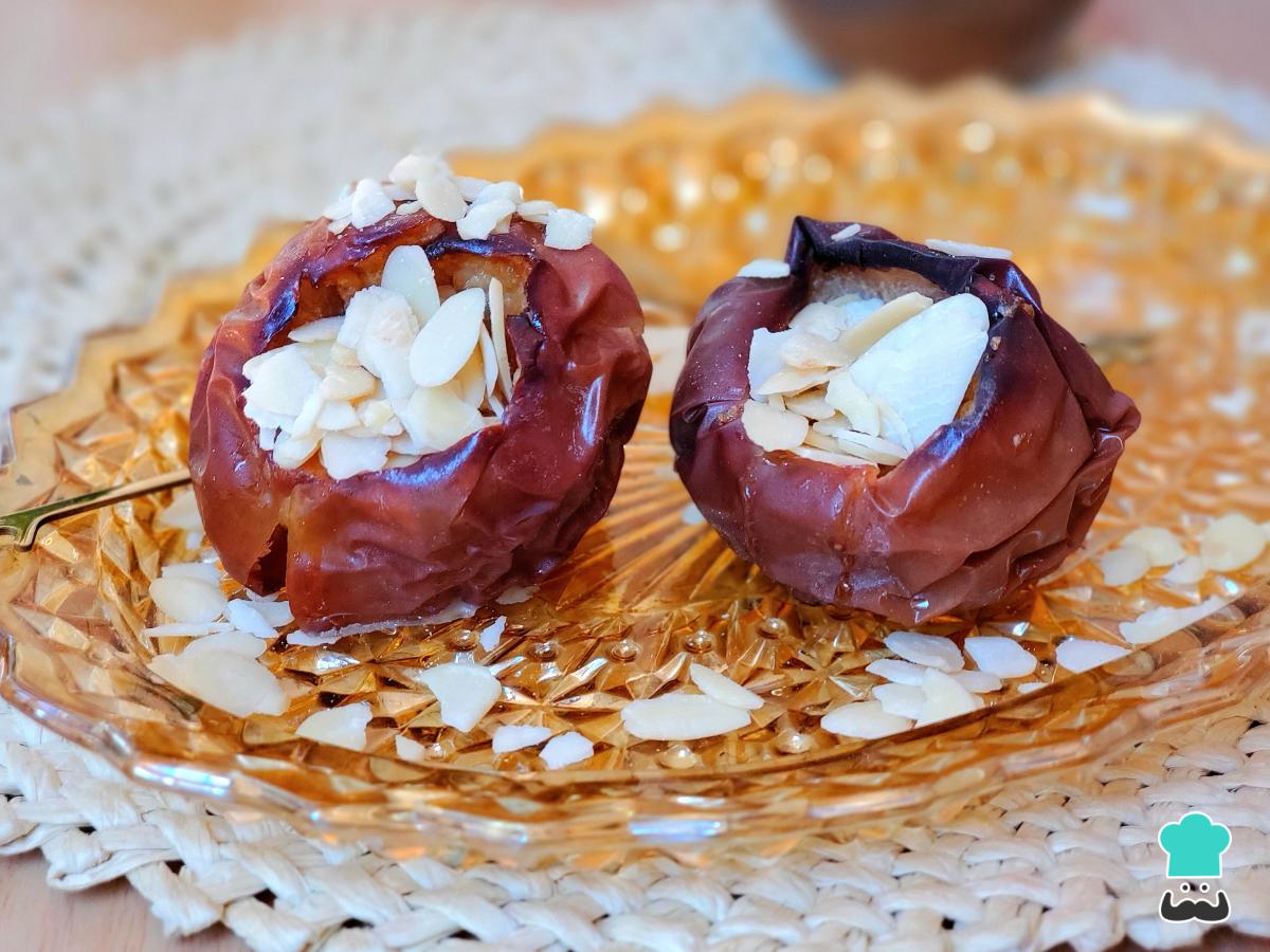 Receta de Manzanas asadas en freidora de aire