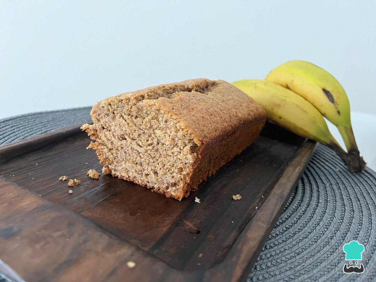 Receta de Budín de banana con harina integral