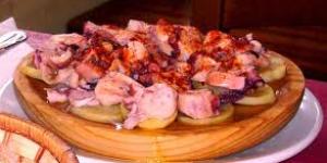 Pulpo a la gallega cocido