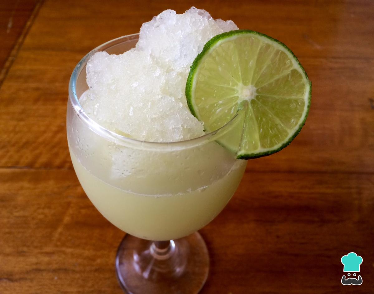 Granizado de pepino y limón