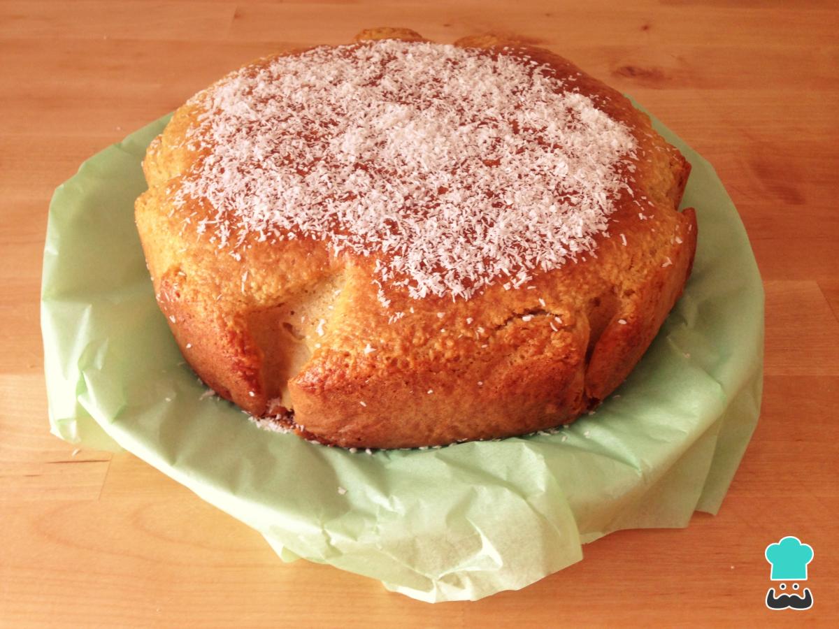 Receta de Bizcocho de coco rallado