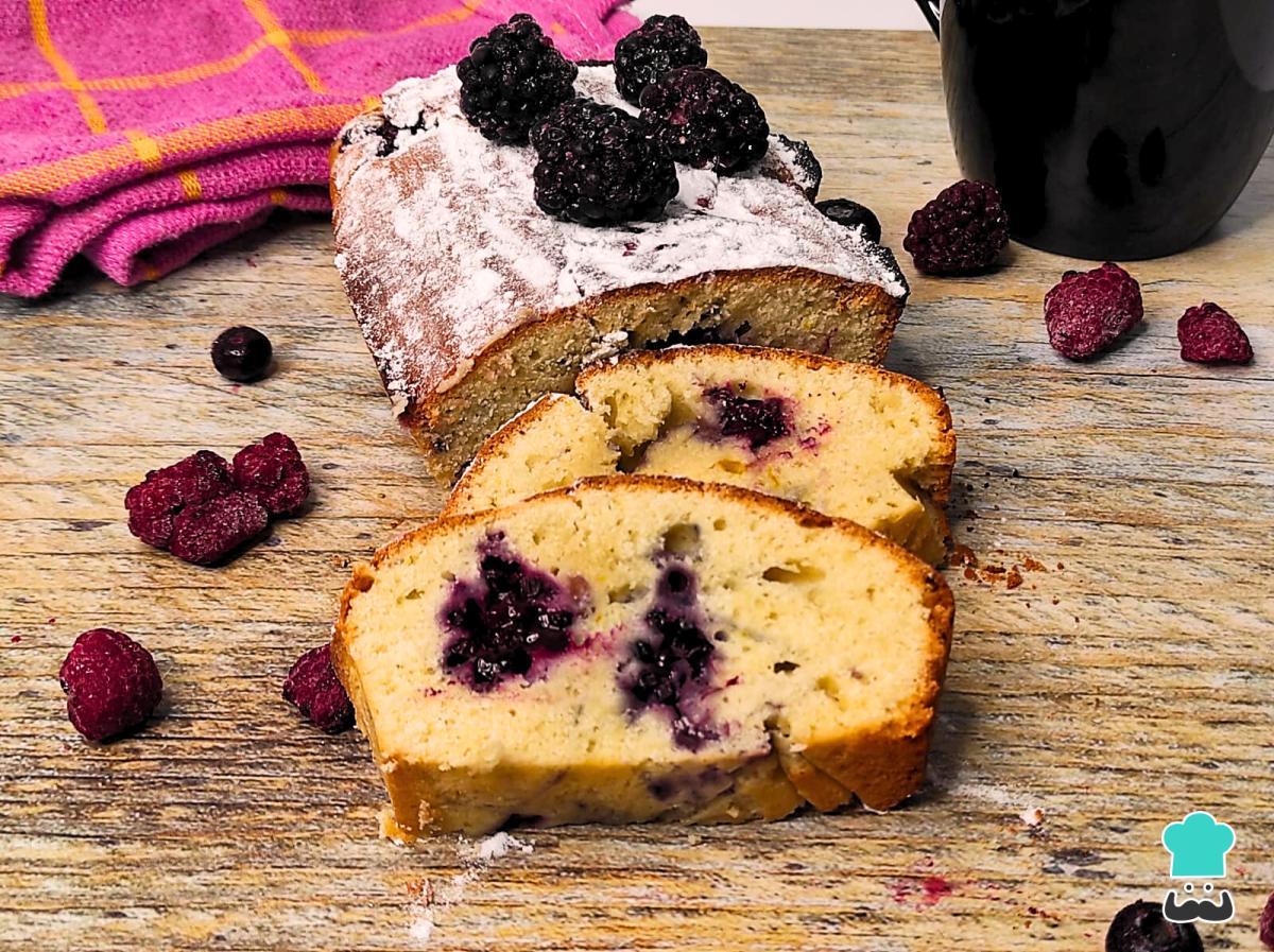 Receta de Budín de moras