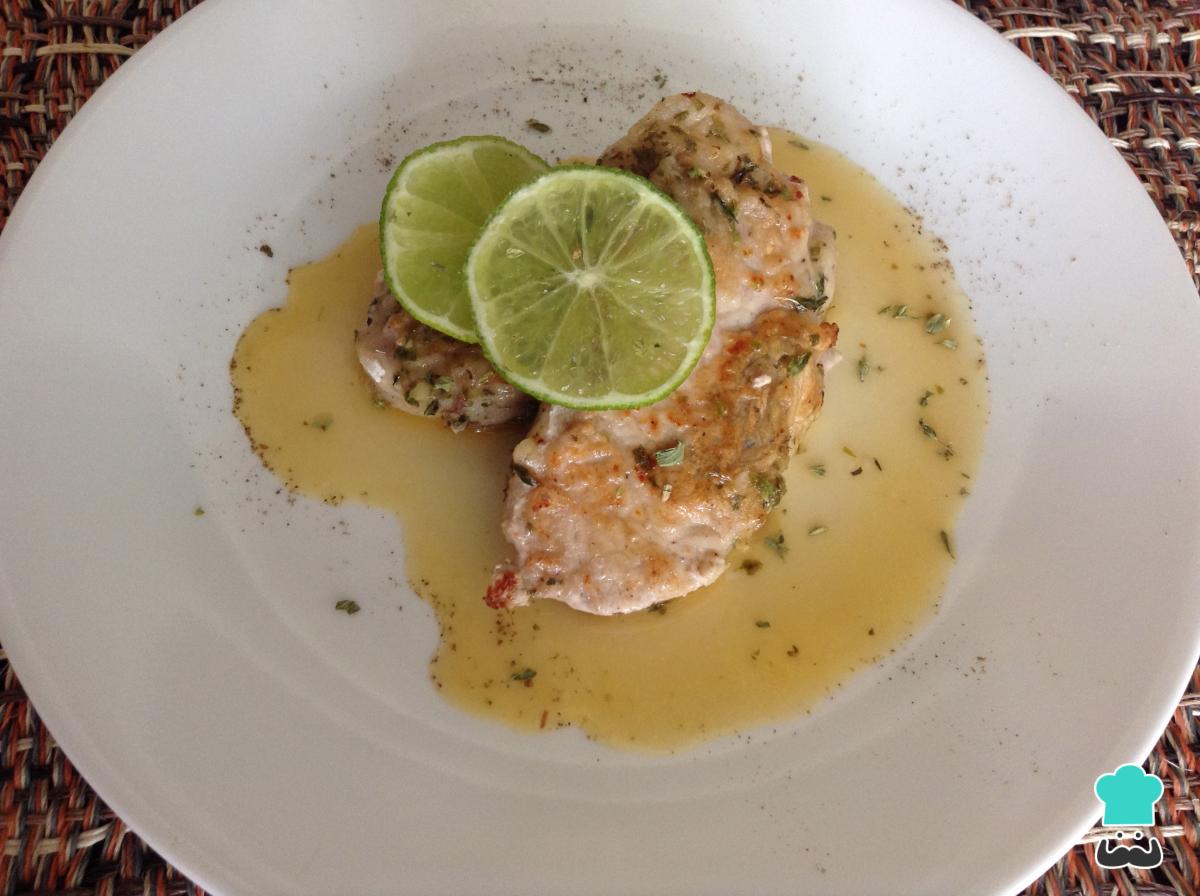 Receta de Lomo al limón