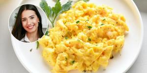 Sandra Moñino, nutricionista: “Prefiero desayunar huevos revueltos o una tortilla antes que tostadas”