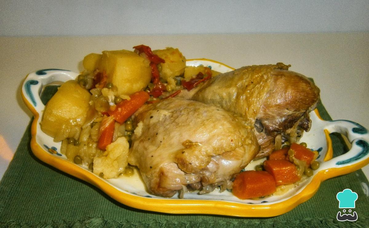 Receta de Tradicional Pavo guisado