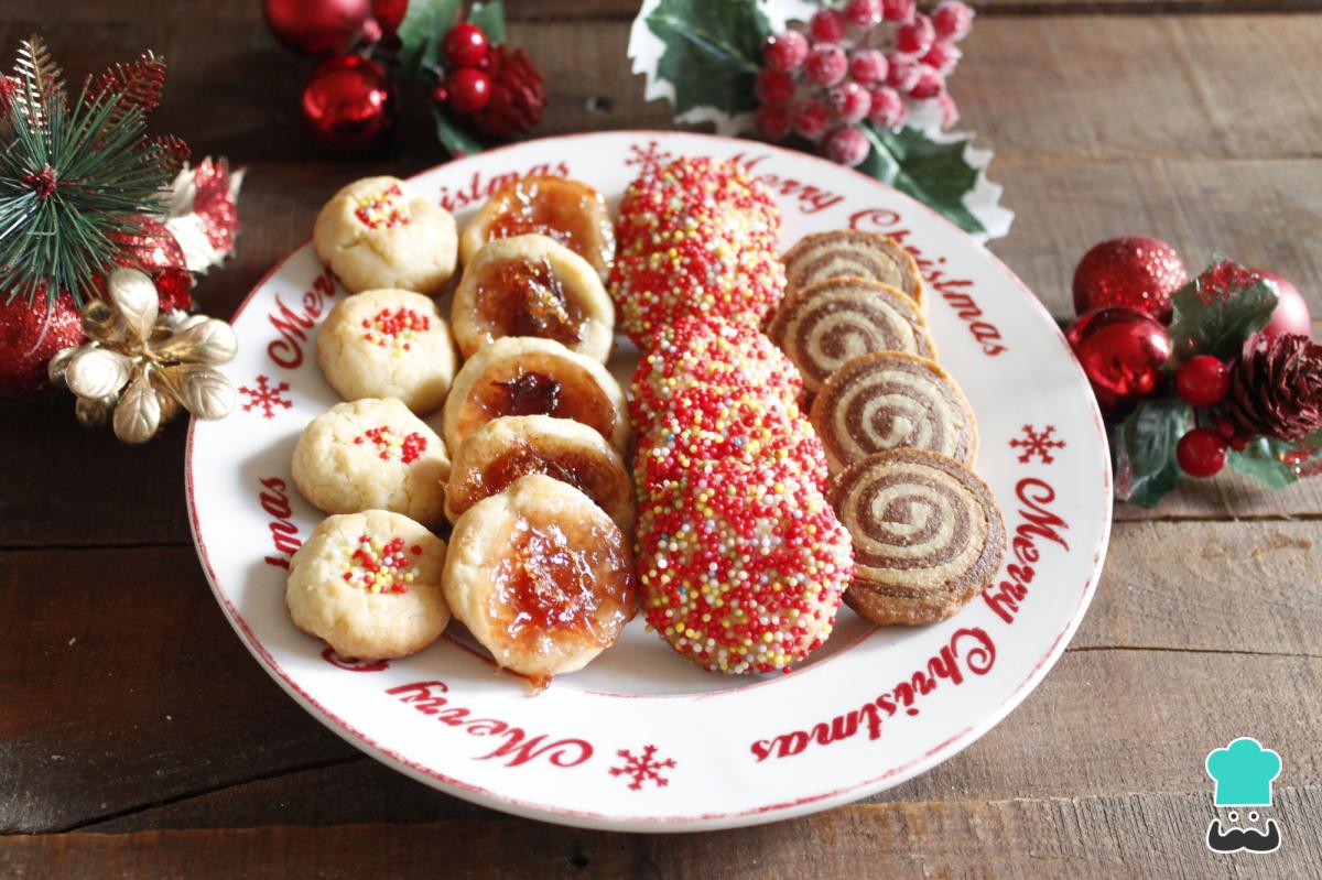 Receta de Galletas navideñas decoradas