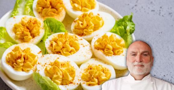 José Andrés, chef: “Los mejores huevos rellenos no se hacen solo con atún, llevan 2 cucharadas de mostaza, salsa picante y pimentón”
