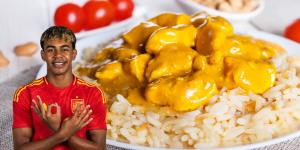 Lamine Yamal desvela el plato que le preparaba su madre antes de los partidos: “Me hacía arroz con pollo y salsa de cacahuete para coger fuerzas”