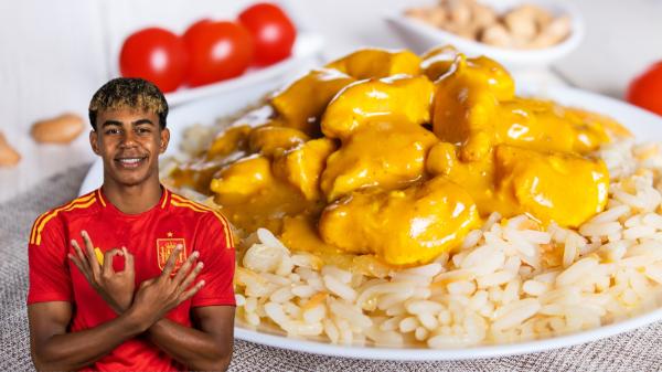 Lamine Yamal desvela el plato que le preparaba su madre antes de los partidos: “Me hacía arroz con pollo y salsa de cacahuete para coger fuerzas”