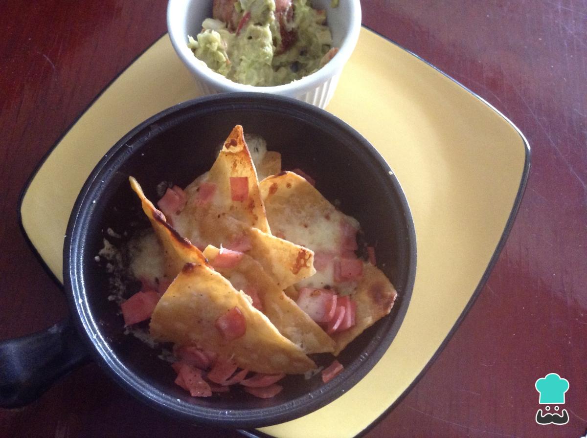 Receta de Nachos gratinados