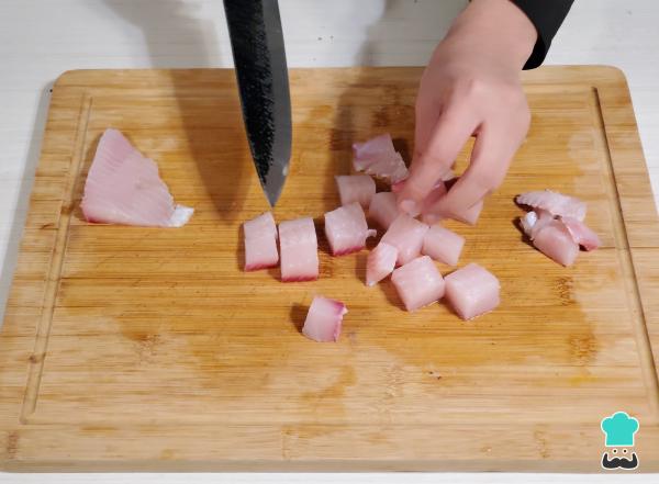 Receta de Ceviche con leche de tigre - Paso 1