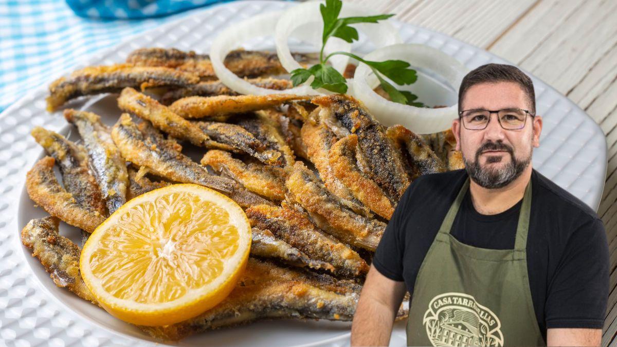 Dani García, chef: “Los boquerones fritos más crujientes se marinan 10 minutos con limón y se pasan húmedos por harina”