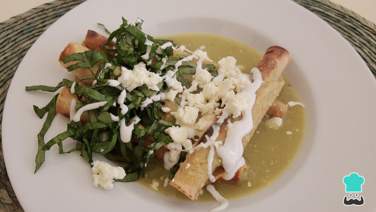 Receta de Flautas ahogadas