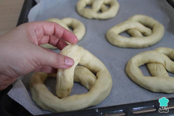 Receta de Pretzels salados - Paso 5