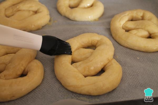 Receta de Pretzels salados - Paso 6