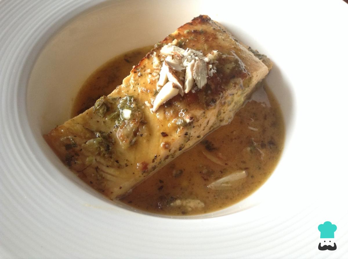 Receta de Salmón a la mantequilla