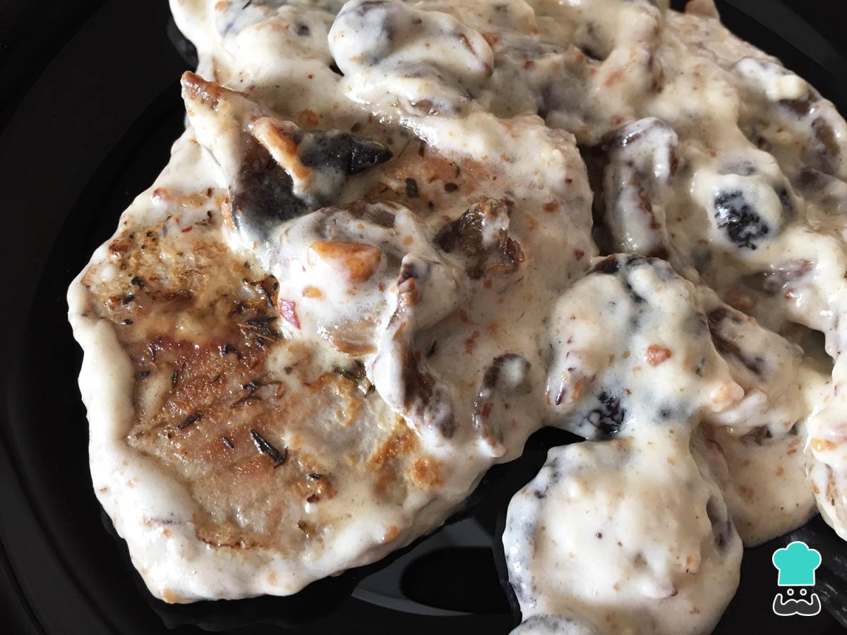 Receta de Atún en salsa de setas