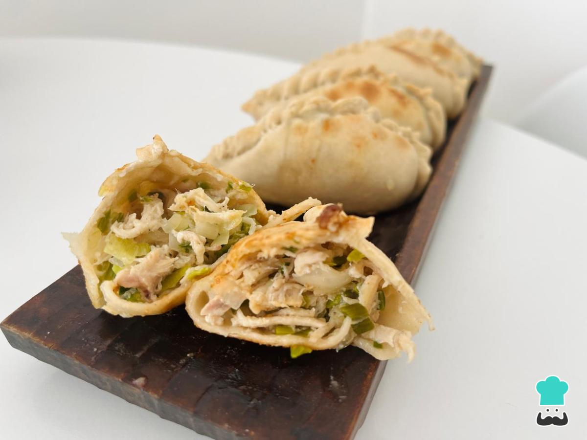 Receta de Empanadas de pollo desmenuzado
