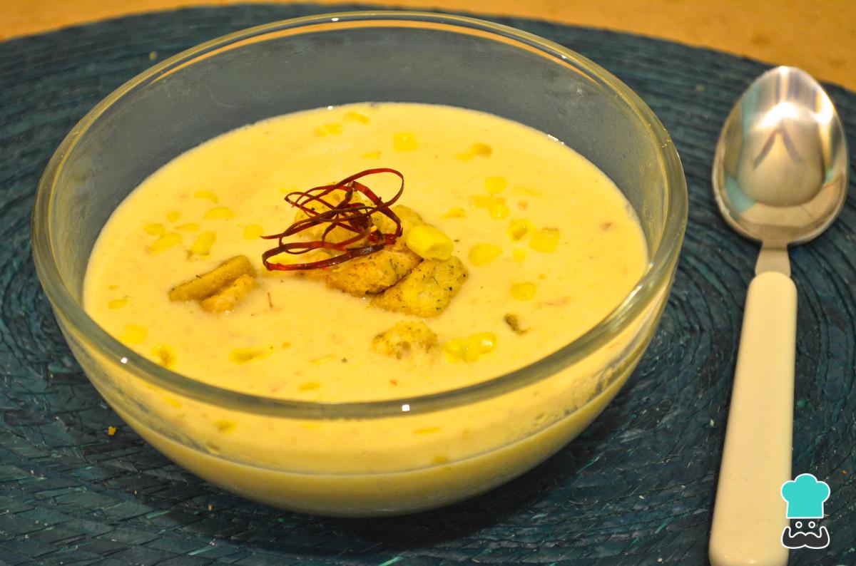 Receta de Crema de elote