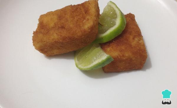 Receta de Leche frita con limón