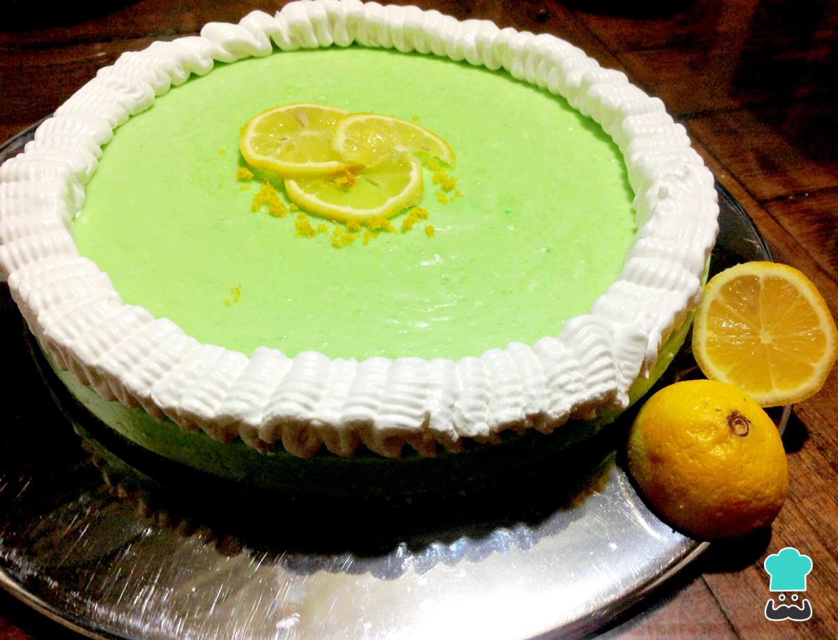 Receta de Tarta de gelatina de limón
