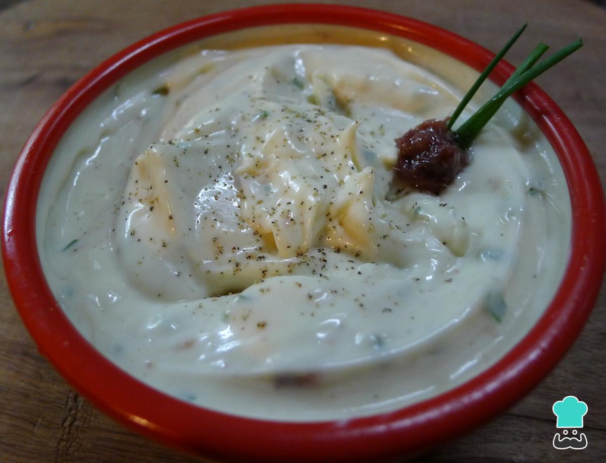 Receta de Mayonesa de anchoas y ciboulette