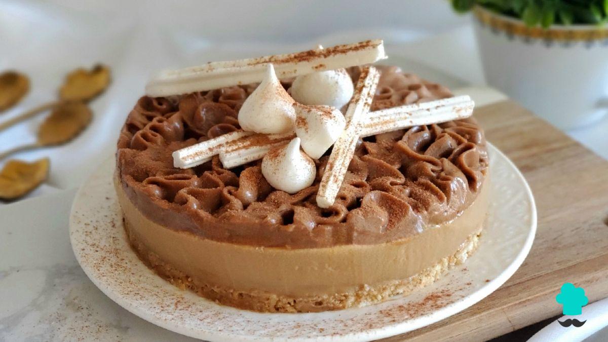 Receta de Tarta de café sin horno: suave, cremosa y deliciosa