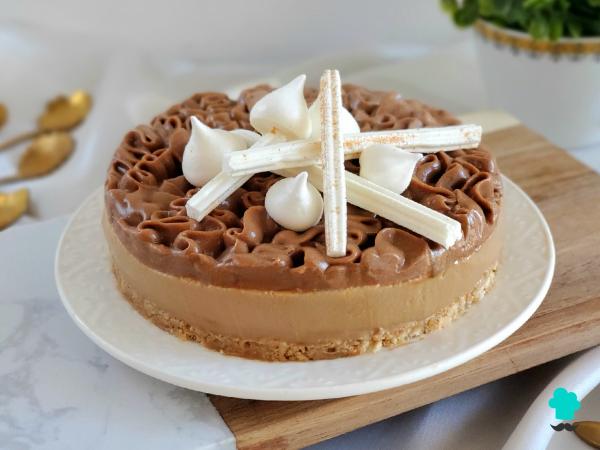 Receta de Tarta de café sin horno: suave, cremosa y deliciosa - Paso 11