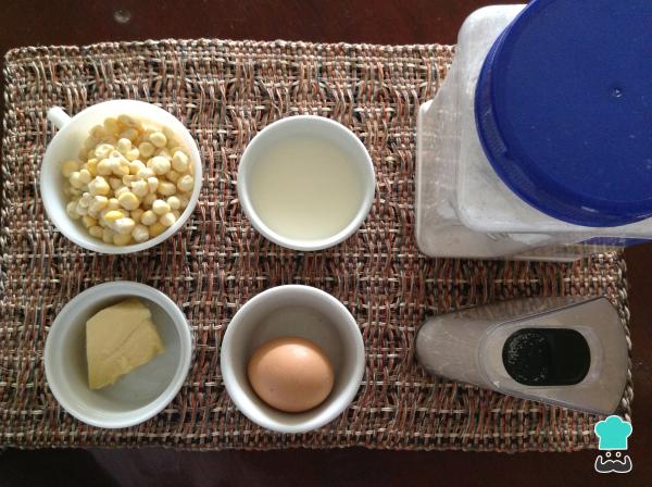 Receta de Croquetas de choclo - Paso 1