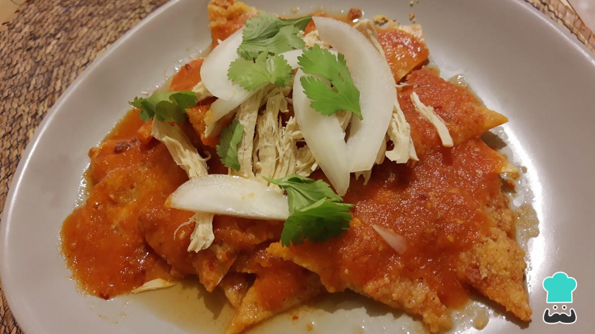 Receta de Chilaquiles keto